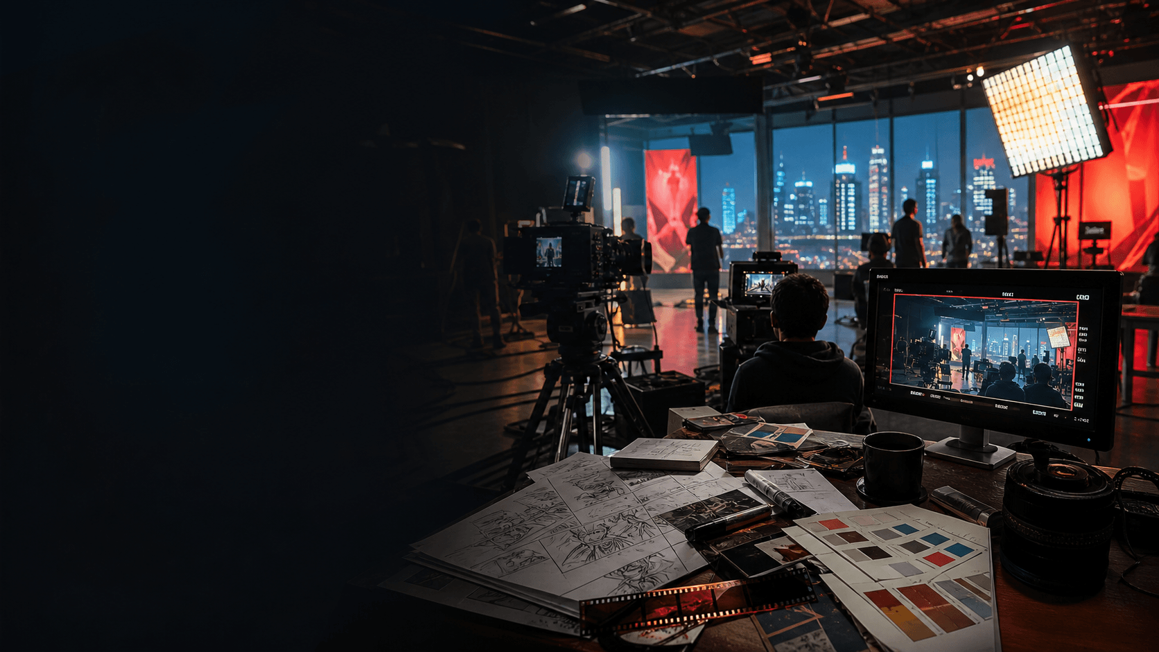 Pentagon Films production environment
